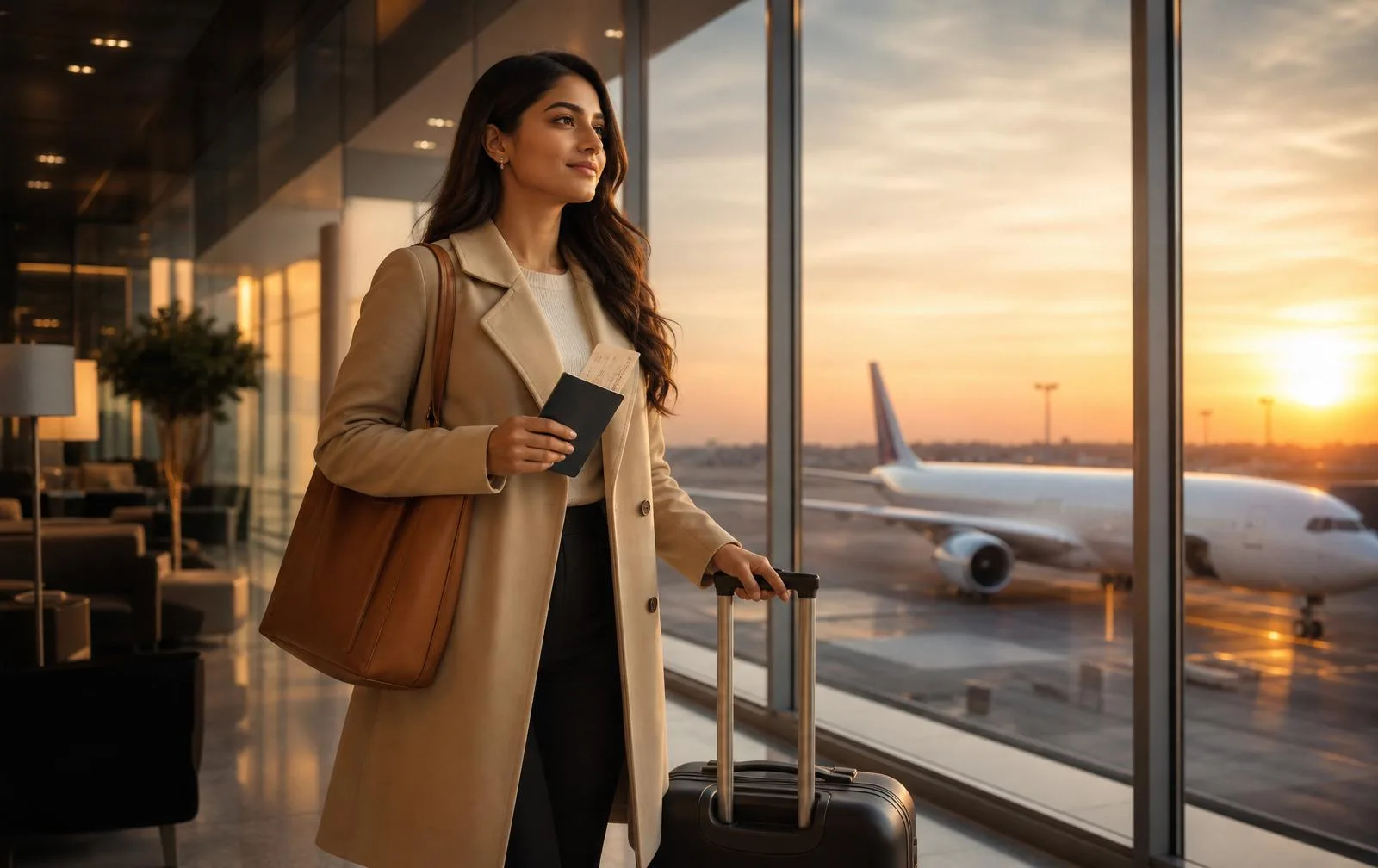 Aircraft, tickets and travel arrangements