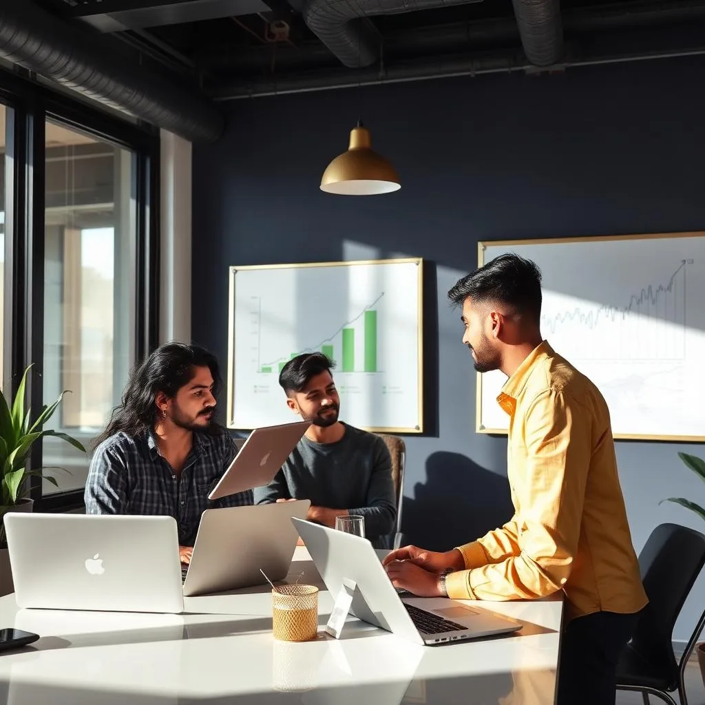 MSME startup team collaborating on growth